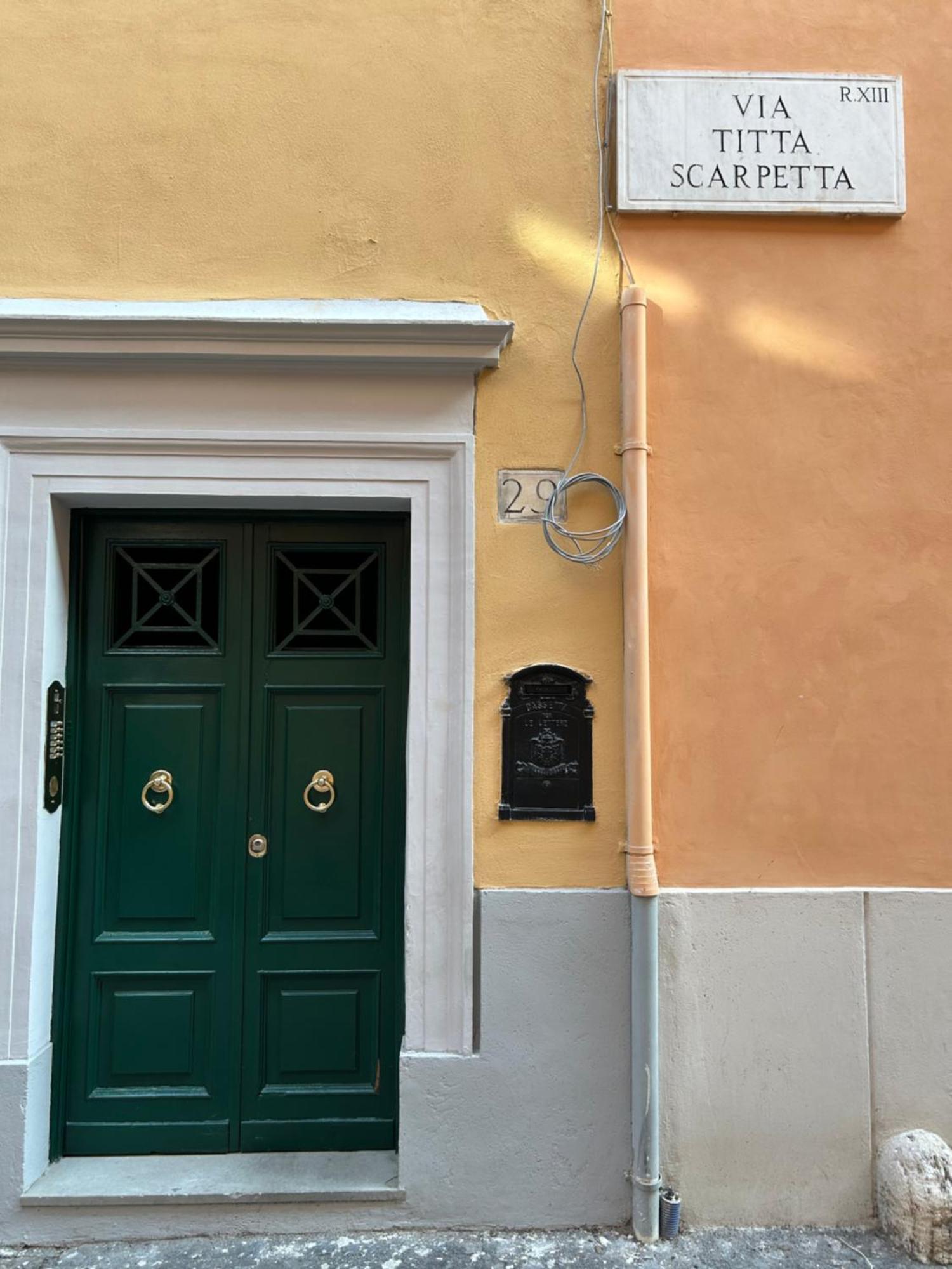 Apartamento Garden House Trastevere Roma Exterior foto